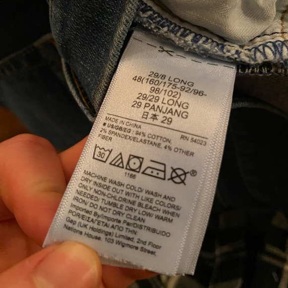 Gap skinny jeans 29, 8, L - Picture 5 of 6